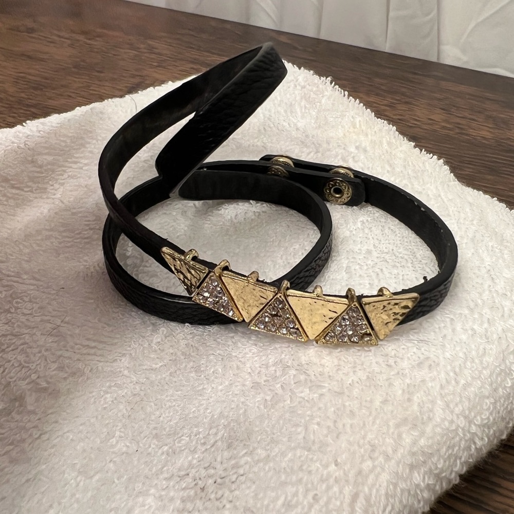 BKE Black Wrap Bracelet
